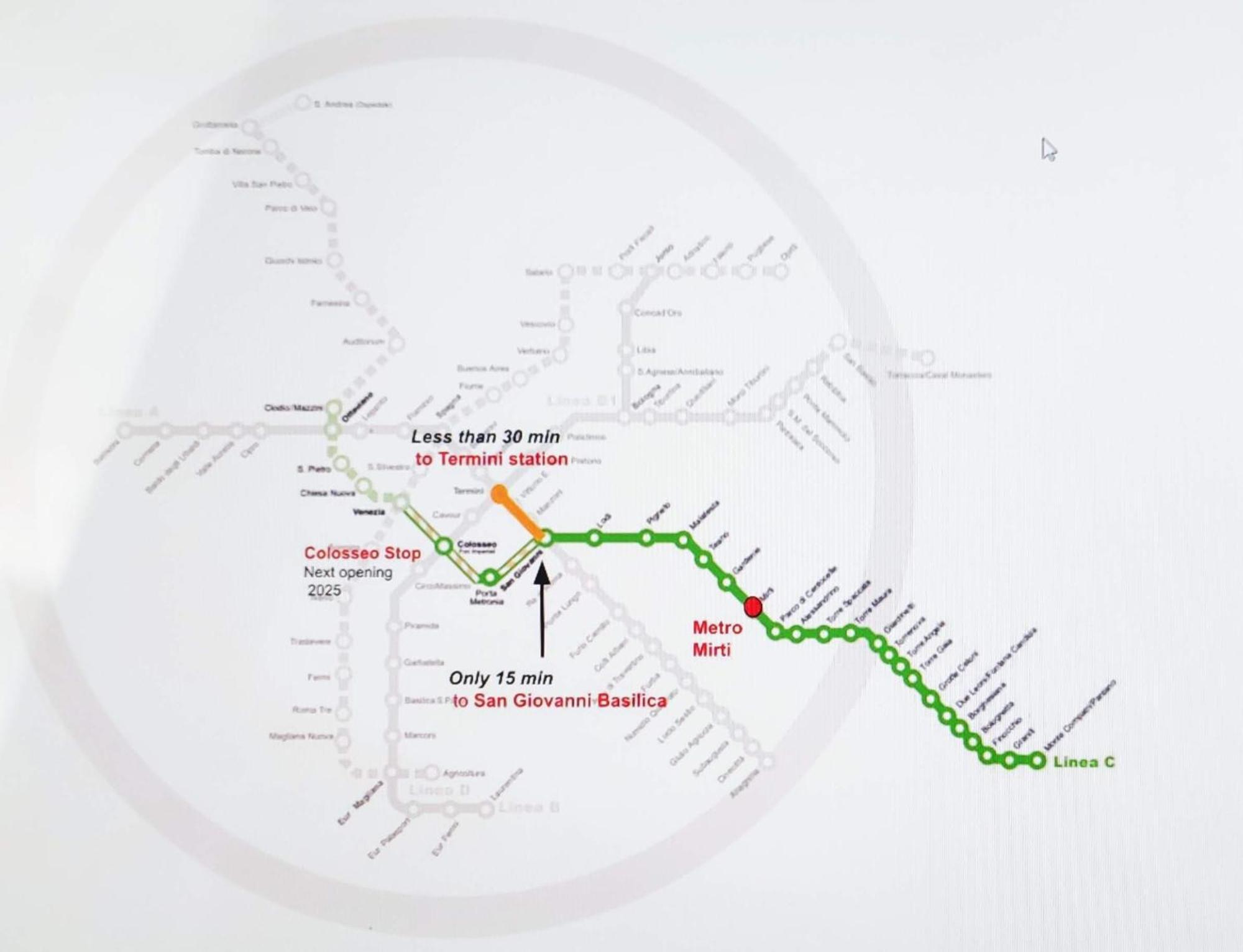 Metro Mirti Rome Suite מראה חיצוני תמונה